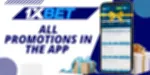 All 1xBet Promotions in the App